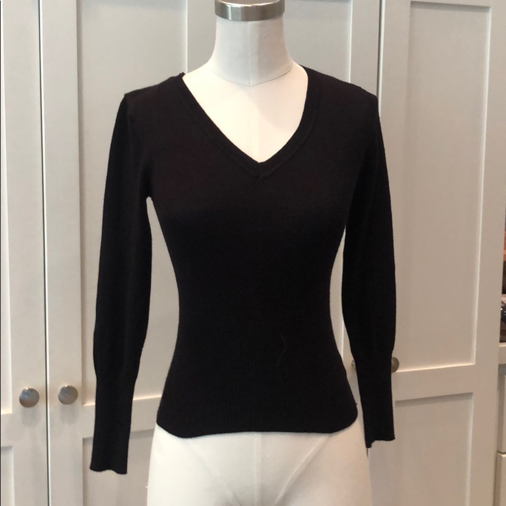 V-neck sweater